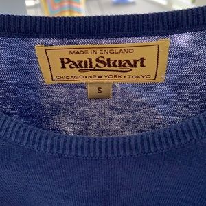 Navy Paul Stuart tshirt small